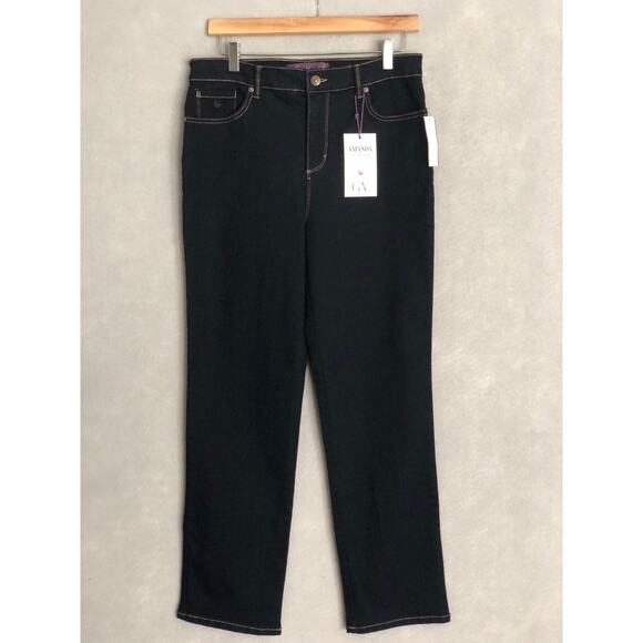 Gloria Vanderbilt Slimming Jeans Women's Size 12P Average Amanda Original NEW - Picture 1 of 8